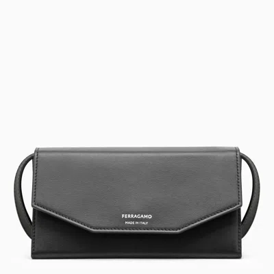 Ferragamo Men's Multicolor Leather Shoulder Handbag For Ss24