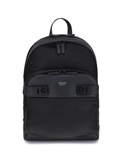 Ferragamo Men Nylon Backpack