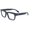 Ferragamo Men's 52 Mm Eyeglasses In Blue