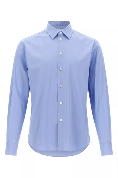 FERRAGAMO FERRAGAMO MEN POPLIN SHIRT