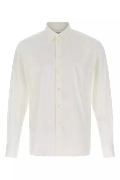 FERRAGAMO FERRAGAMO MEN POPLIN SHIRT