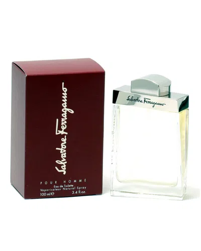 Ferragamo Men's Pour Homme 3.4oz Eau De Toilette Spray In Multicolor