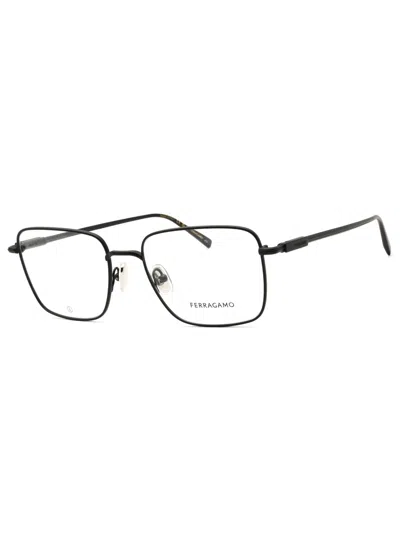 Ferragamo Men's Premium Rectangular Eyeglasses - Sf2231 In Metallic