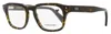 Ferragamo Men's Rectangular Eyeglasses Sf2958 219 Dark Tortoise 52mm In Multi