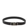 Ferragamo Adjustable And Reversible Gancini Belt