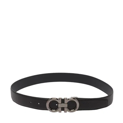 FERRAGAMO FERRAGAMO MEN REVERSIBLE GANCINI BELT