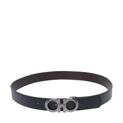 FERRAGAMO FERRAGAMO MEN REVERSIBLE GANCINI BELT