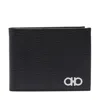 Ferragamo Gancini Leather Bifold Wallet