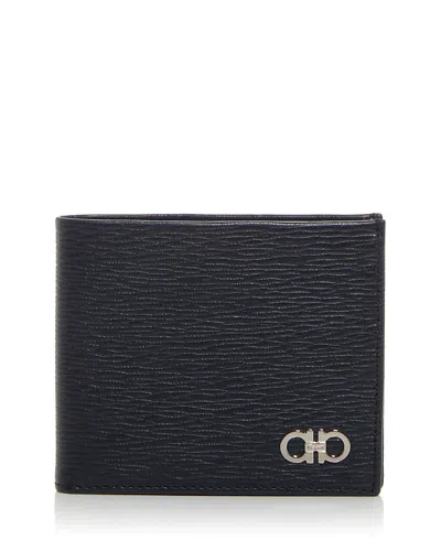 FERRAGAMO MEN'S REVIVAL LEATHER BIFOLD WALLET