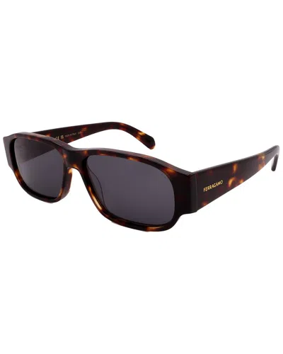 Ferragamo Men's Sf1109s 57mm Sunglasses
