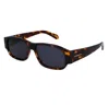 Ferragamo 57mm Rectangular Sunglasses In Multi