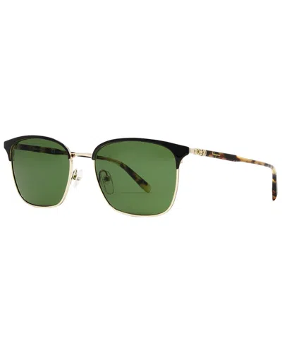 Ferragamo Men's Sf180s 54mm Sunglasses In Green