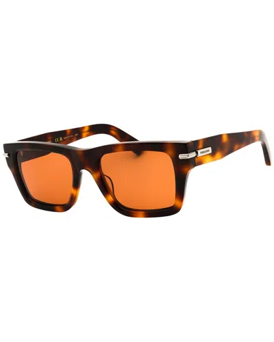Ferragamo Men's Sf2033s 53mm In Orange