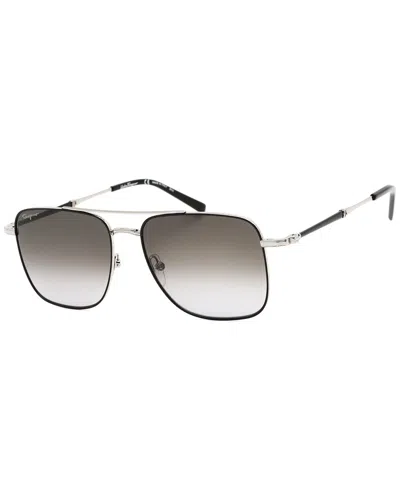 Ferragamo Men's Sf266s 56mm Sunglasses In Grey