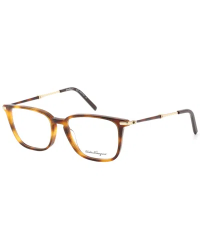 Ferragamo Men's Sf2861 54mm Optical Frames In Brown