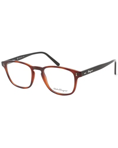 Ferragamo Men's Sf2913 51mm Optical Frames In Black