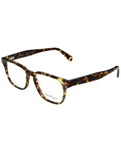 Ferragamo Men's Sf2924 51mm Optical Frames In Brown