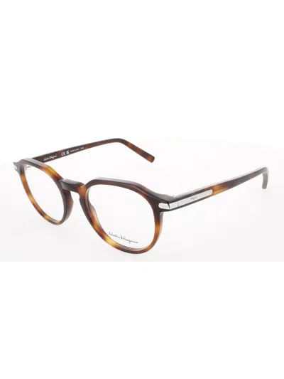 Ferragamo Men's Sf2955 Plastic Eyeglasses - Elegant Design In Black