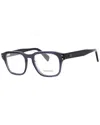 Ferragamo Men's Sf2958 52mm Optical Frames In Blue