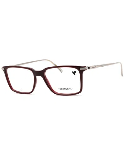 Ferragamo Men's Sf2977 53mm Optical Frames In Brown