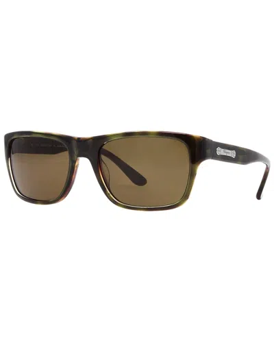 Ferragamo Men's Sf616s 54mm Sunglasses In Green