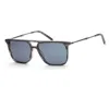 Ferragamo Men's Sf966s Sunglasses In Striped Grey/grey Gradient In Multi