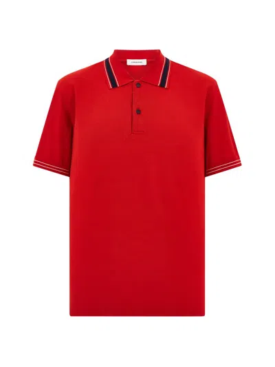 Ferragamo Short-sleeves Polo Shirt In Transparent