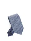 Ferragamo Men Silk Tie In Multi
