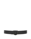 Ferragamo Fixed Reversible Belt In Nero