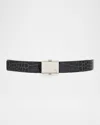 Ferragamo Reversible Belt In Nero