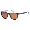 Ferragamo Men's Sf998s 57mm Sunglasses In Brown