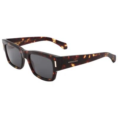 Ferragamo Men's Sunglasses In Brown