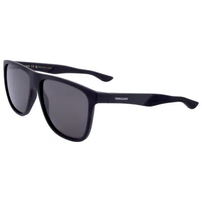 Ferragamo Men's Sunglasses In Black