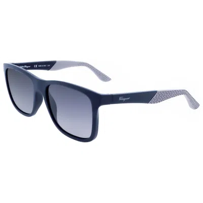 Ferragamo Men's Sunglasses In Blue