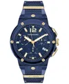 Ferragamo F-80 Translucent Chronograph, 44mm In Blue
