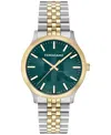 Ferragamo Men's Swiss Duo Two-tone Stainless Steel Bracelet Watch 40mm In Multi