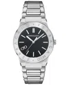 Ferragamo Men's Swiss Stainless Steel Bracelet Watch 41mm In Stainless
