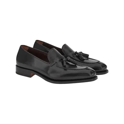Ferragamo Men's Tassels Loafer In Black