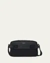 Ferragamo Modern Messenger Bag Adjustable Strap In Black