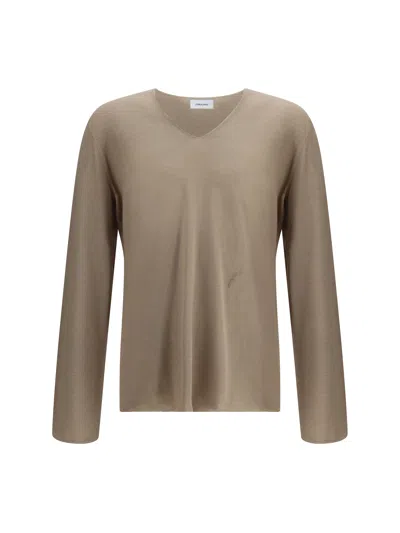 FERRAGAMO FERRAGAMO MEN V-NECK SWEATER