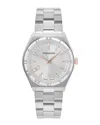 Ferragamo Vega Upper East Bracelet Watch In Silver