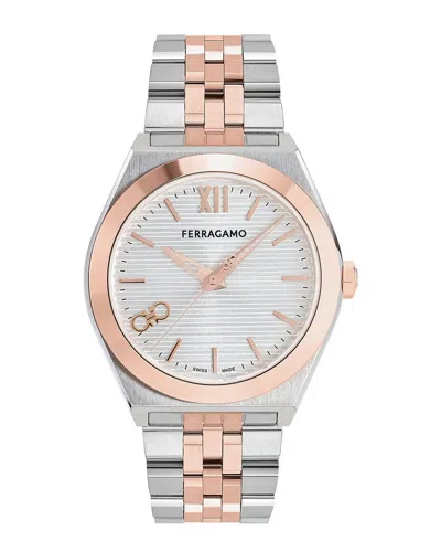 Ferragamo Vega New Bracelet Watch In Metallic