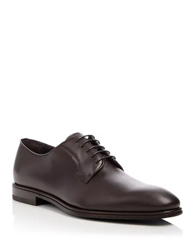 Ferragamo Men's Venice Oxford Loafers In Brown