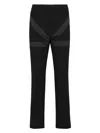 Ferragamo Tailored Trousers In Virgin Wool In Black