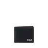 Ferragamo Gancini Leather Bifold Wallet