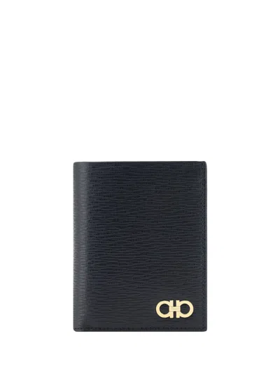Ferragamo Men Wallet In Black
