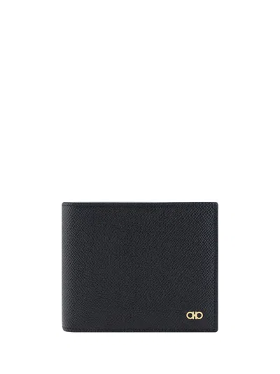Ferragamo Men Wallet In Black