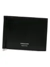 Ferragamo Classic Bi-fold Leather Wallet In Black