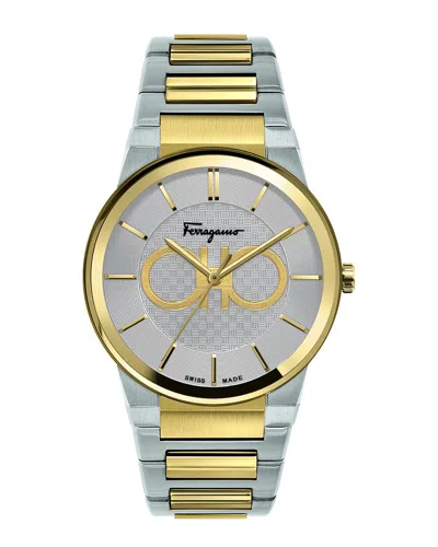 Ferragamo Men's Watch In Gold