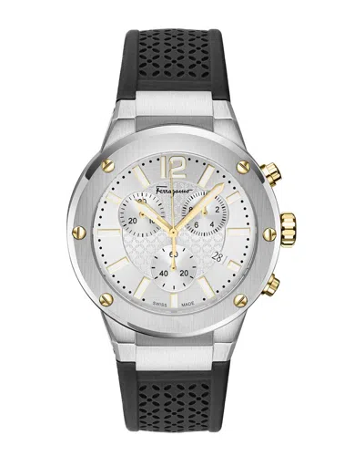 Ferragamo Men's Watch In Metallic